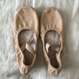 Bloch leather ballet slippers